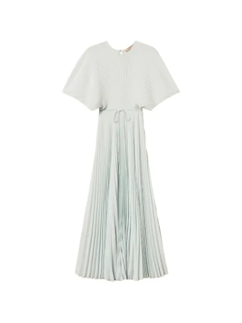 TWINSET long recycled crêpe de chine dress White 261TP2562