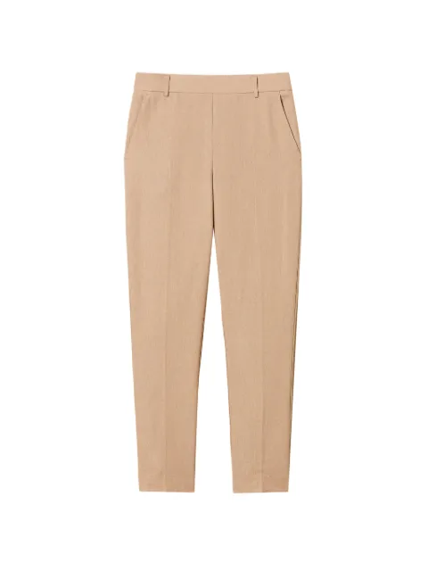 TWINSET linen blend trousers Neutrals 261TF2023