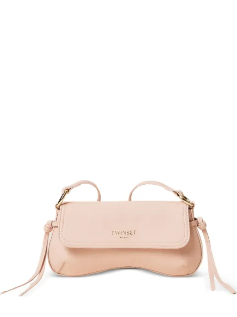 TWINSET leather shoulder bag Pink 261TB7111
