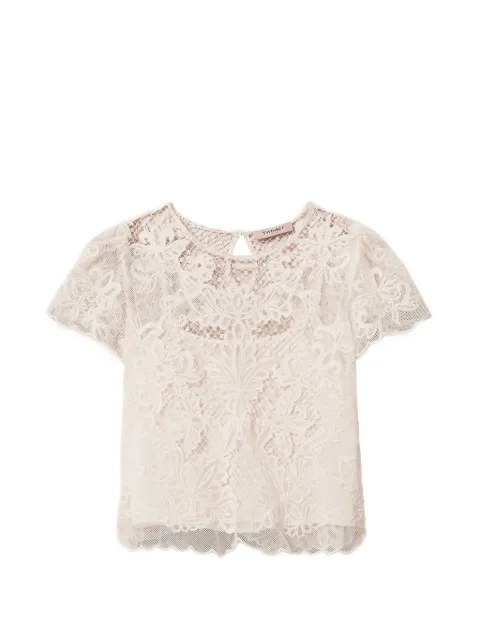 TWINSET embroidered blouse Neutrals 261TP2581