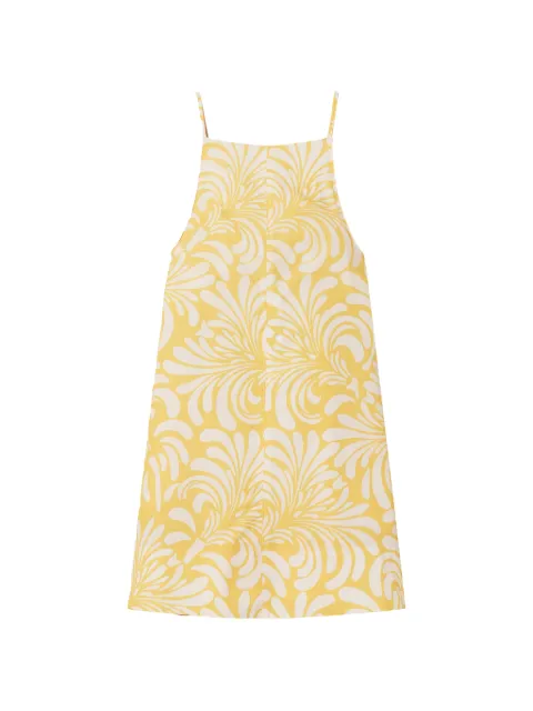 TWINSET short printed poplin dress Yellow 261LM2QFF