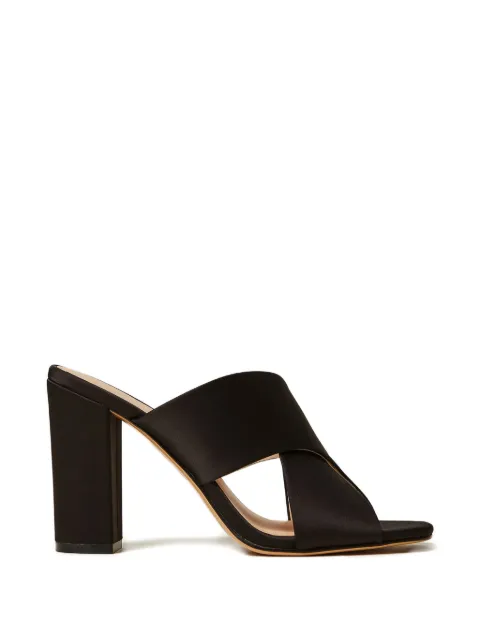 TWINSET satin mules Black 261TCP104
