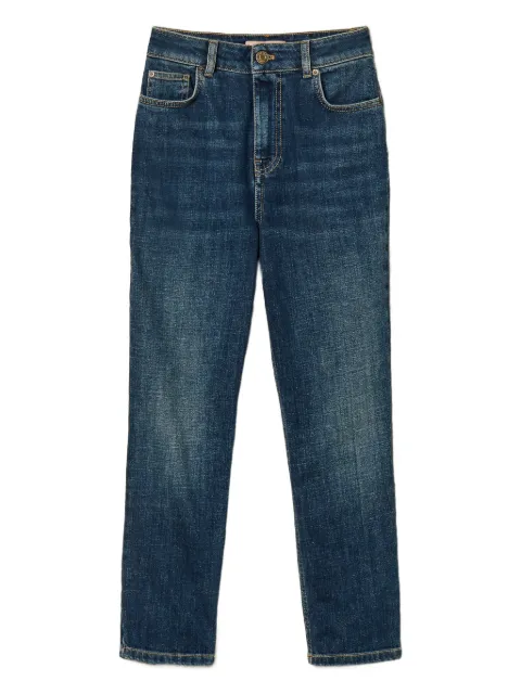 TWINSET five-pocket cropped jeans Blue 261TP2690