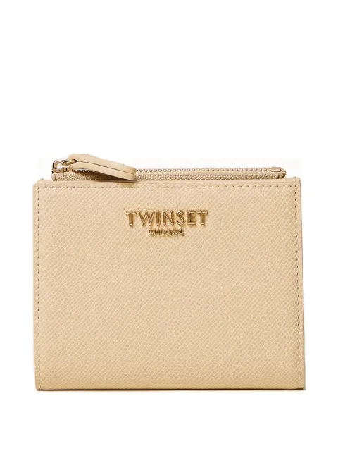TWINSET small wallet with logo Neutrals 261TH7010