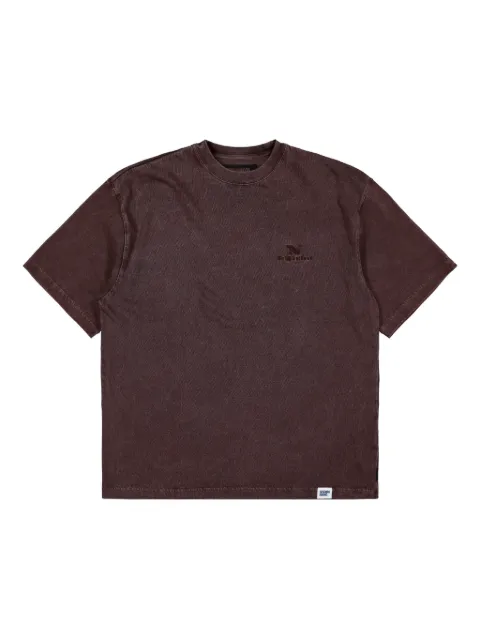 Neighborhood pigment-dyed crew-neck T-shirt Brown 252FPNHCSM07