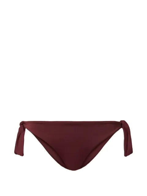TWINSET bikini thong with logo Red 261LBMC88