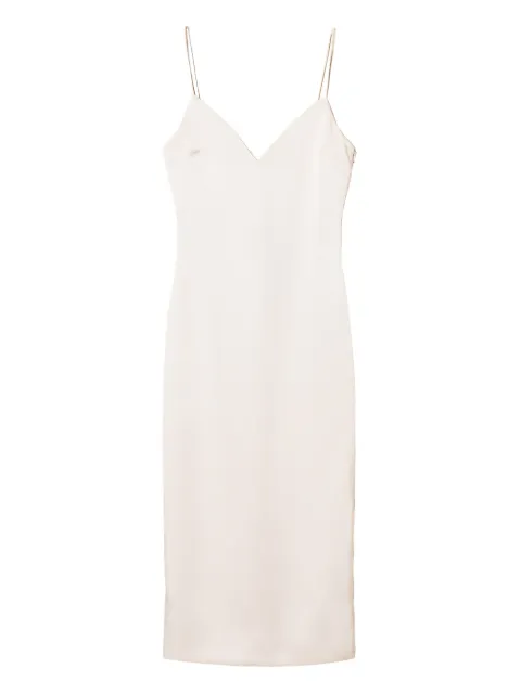TWINSET spaghetti-strap duchesse midi dress Pink 261TP2416