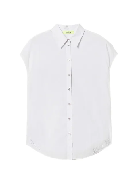 TWINSET x Myfo kimono shirt with embroidery White 261AQ2032