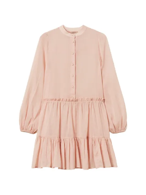 TWINSET ruffled shirt dress Pink 261TF2050