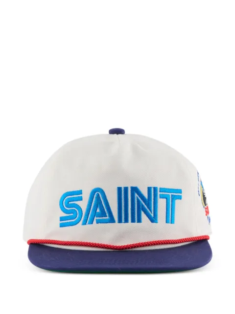 SAINT MXXXXXX x SEGA embroidered baseball cap White SMHR10000C64