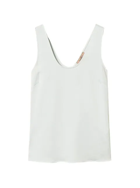 TWINSET satin top Green 261TP2255