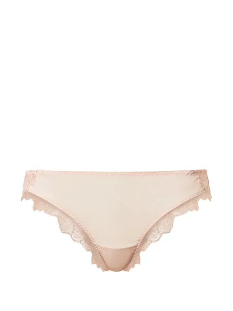 TWINSET lace-panelled briefs Pink 261LL6C77