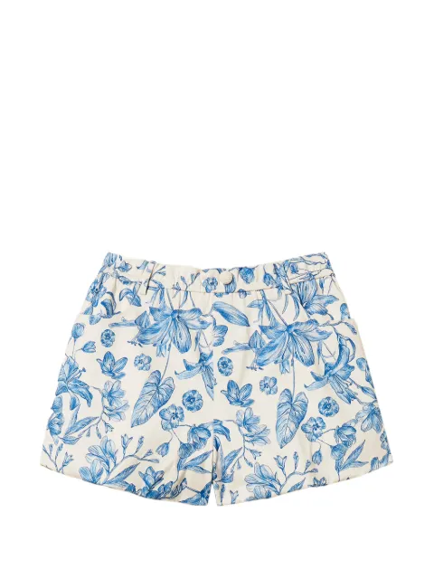 TWINSET floral bull shorts White 261LM2ABB