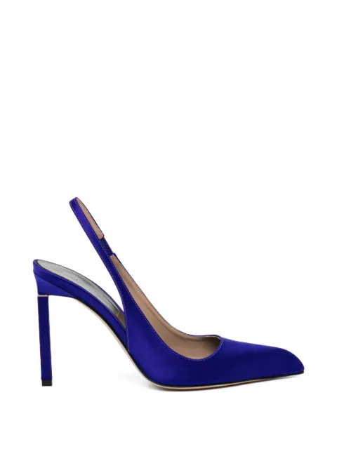 TOM FORD 110mm T-hardware pumps Blue W3801TSA001P