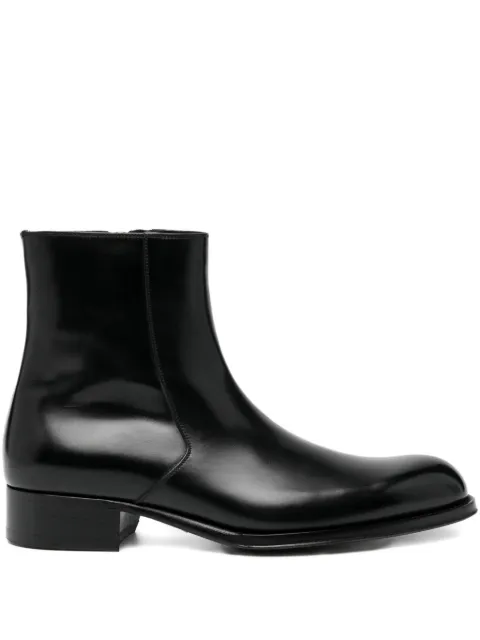 TOM FORD 27mm Edgar ankle boots Black J1032LCL021P