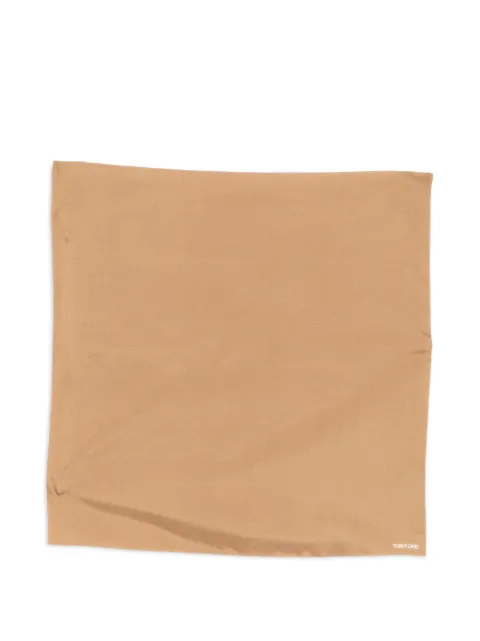 TOM FORD silk scarf Neutrals SPR001SPS31