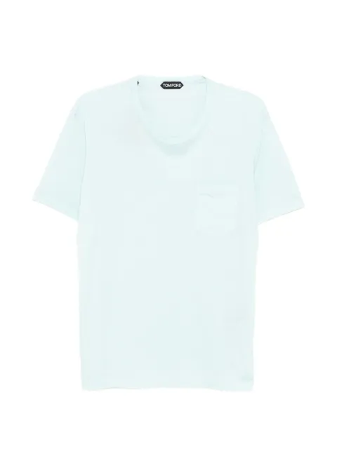 TOM FORD crew-neck T-shirt Blue JCS022JMC084