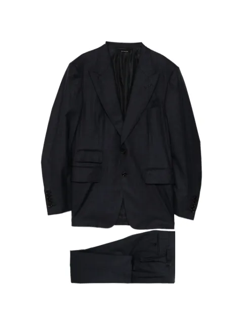 TOM FORD peaked lapel suit Blue 2LEP01W0111