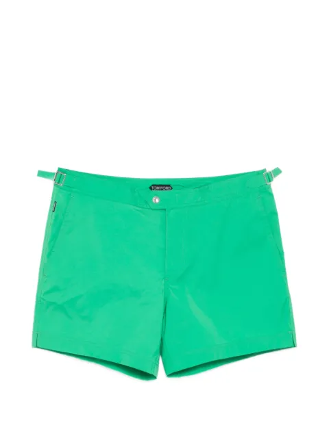 TOM FORD buckled swim shorts Green BSS001FMN067