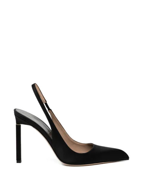 TOM FORD 120mm T satin pumps Black W3801TSA001P