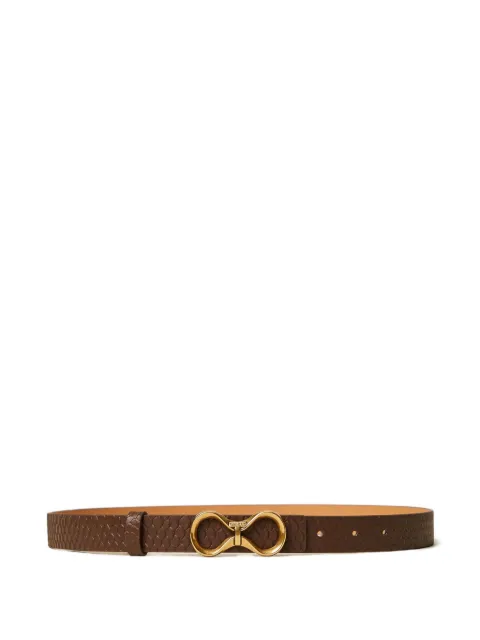 TWINSET textured leather belt Brown 261TO5380