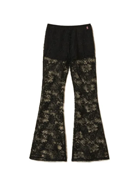 TWINSET x Myfo flared trousers Black 261AQ2042