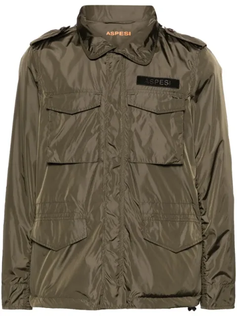 ASPESI Minifield hooded jacket Green S4I117V006CV