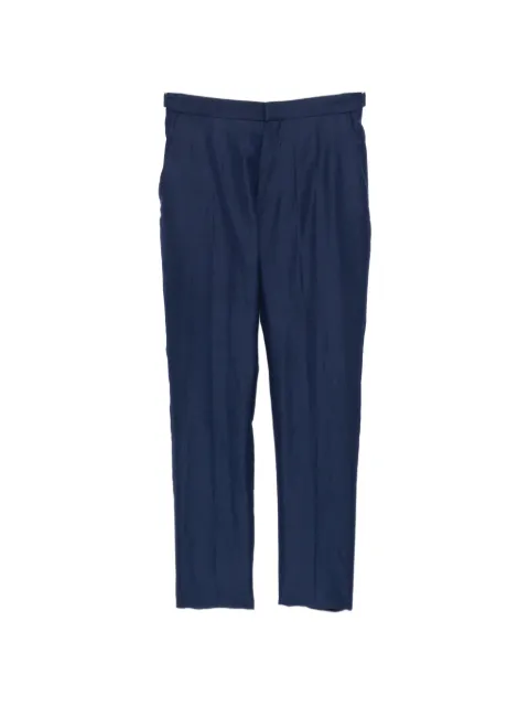 TOM FORD buttoned-waist trousers Blue PLPT01SLS03
