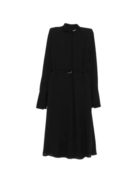 TOM FORD belted dress Black AB3639FAX1507NAA