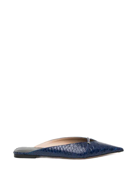 TOM FORD Julianne mules Blue W3805LCL516P
