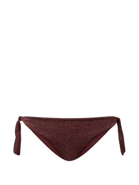 TWINSET bikini thong with lurex Purple 261LBME88