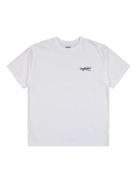 Neighborhood logo-printed crew-neck T-shirt White 252PCNHST08