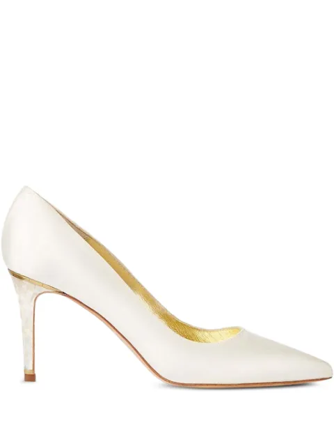 FREYA ROSE Chelsea heeled pumps White CHELSEA