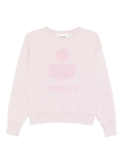 MARANT ÉTOILE logo crew-neck sweatshirt Pink SW0011FAC1M04E
