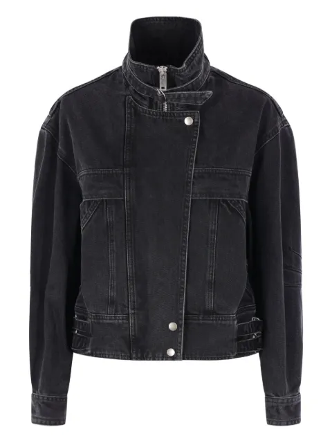 MARANT ÉTOILE faded zip jacket Black VE0609FAD1H02E