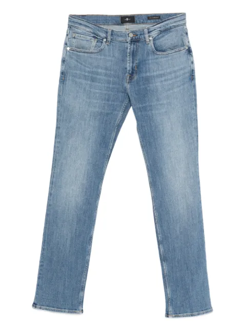7 For All Mankind topstitch jeans Blue 7TE70F97