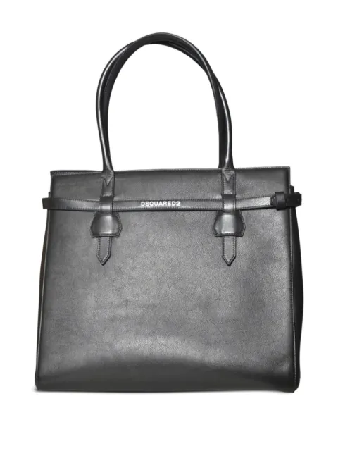 DSQUARED2 logo-print tote bag Black SPM009201500001