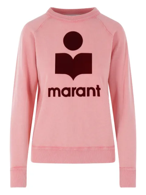 MARANT ÉTOILE Millyny logo-detail sweatshirt Pink SW0160FAD1M04E
