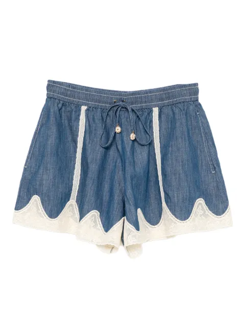 ZIMMERMANN Awaken shorts Blue 5631ARS261