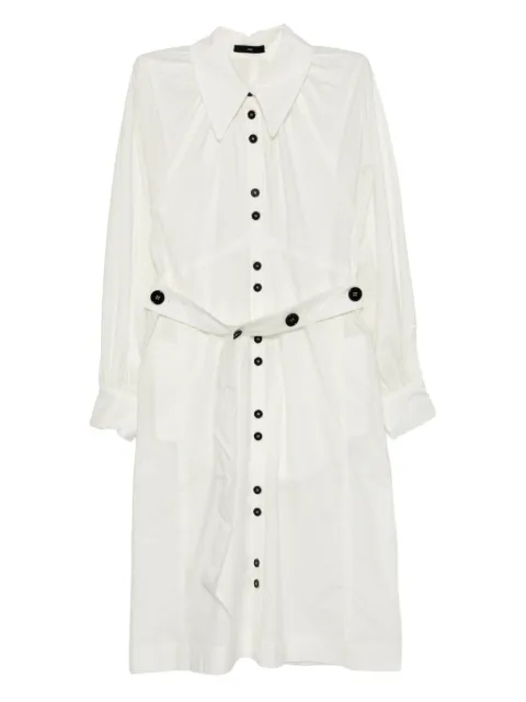J Koo cotton dress Neutrals J22RSDR205WT