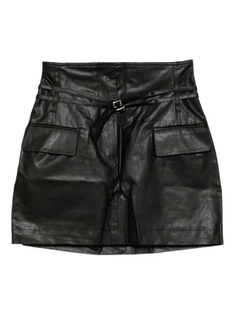 J Koo belted skirt Black J22RSSK905BK