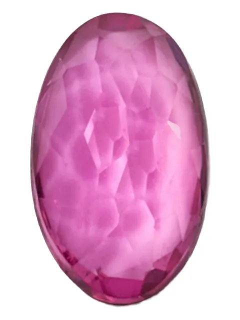 Loquet tourmaline october birthstone charm Pink CHMGEMOCTTOU