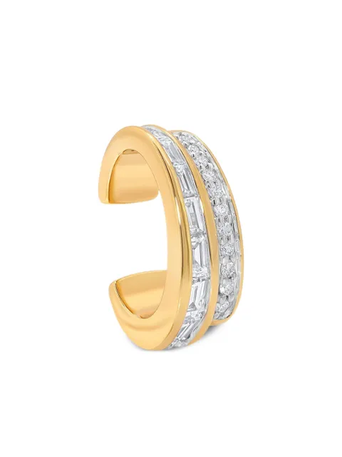 Sara Weinstock 18K yellow gold Papua diamond single ear cuff Gold PYW2RECG