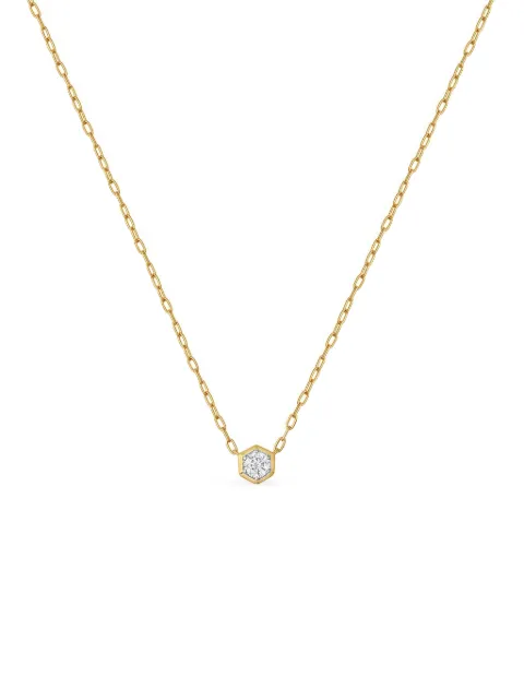 Sara Weinstock 18K yellow gold Honey Comb diamond necklace Gold HCYWPNKG