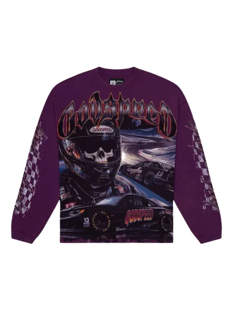 GODSPEED Le Dernier T-shirt Purple GSTEE84877K7L