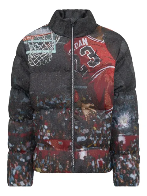 Jordan x A Ma Maniére all-over-print jacket Grey DR1418045