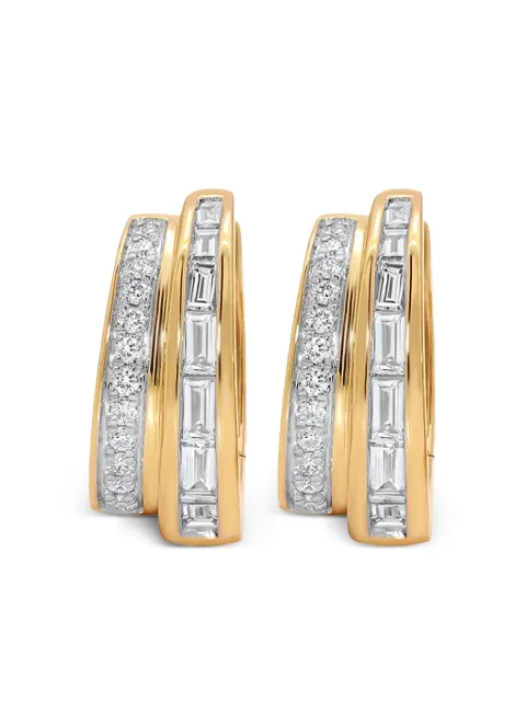 Sara Weinstock 18K yellow gold Papua diamond earrings Gold PYW2RERG