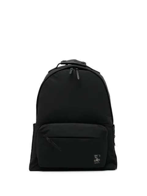 agnès b. logo-patched zip backpack Black P798VNU4