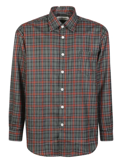 Namacheko check shirt Green 401N25419081CHIVECHECK