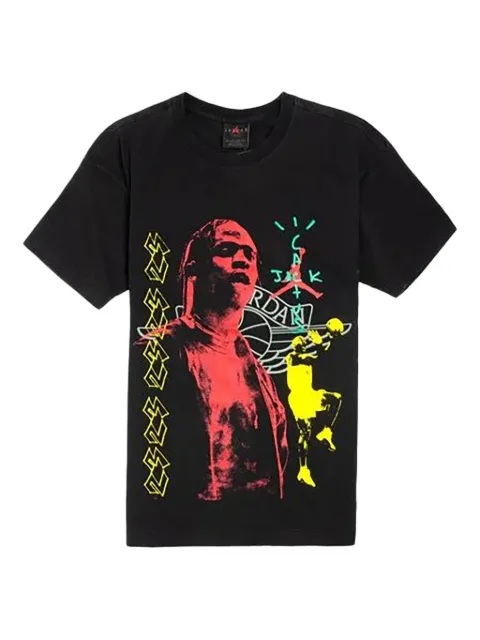 Jordan MJ 1 graphic-print T-shirt Black CK4028010
